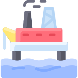 Oil rig icon