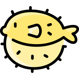 Puffer fish icon