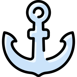 Ship anchor icon