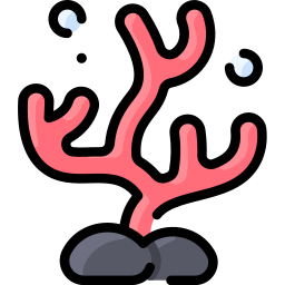 Coral reef icon