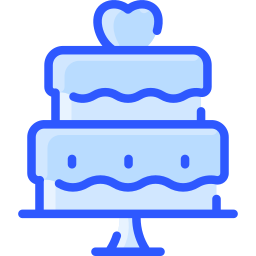 Wedding cake icon