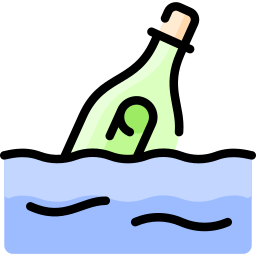 Message in a bottle icon