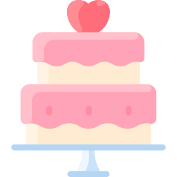 gâteau de mariage Icône