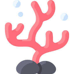 Coral reef icon