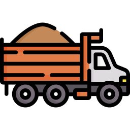 Dump truck icon