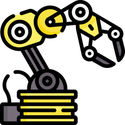 Robotic arm icon