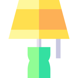 Desk lamp icon