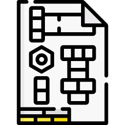 Technical drawing icon