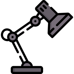 Desk lamp icon