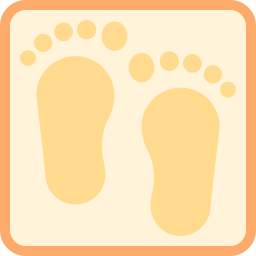 Footprint icon