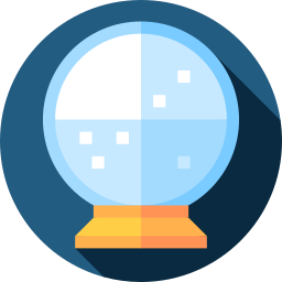 Crystal ball icon