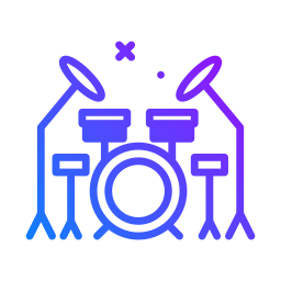 Drum set icon