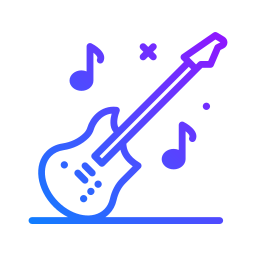 Electric guitar icon