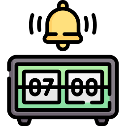 Digital clock icon