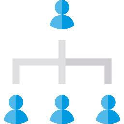 hierarchische struktur icon