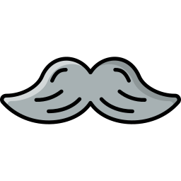 bigode Ícone