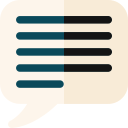 Speech bubble icon