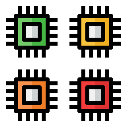 microprocesseur Icône