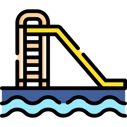 Water slide icon