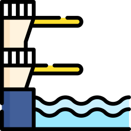 Доска для прыжков в воду иконка