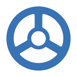 Steering wheel icon