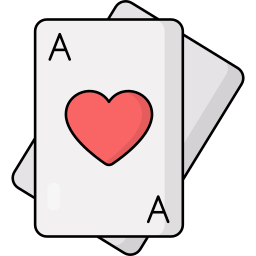 carte da poker icona