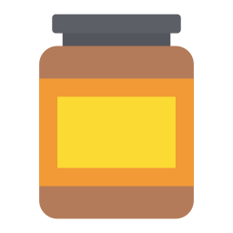 Butter jar icon