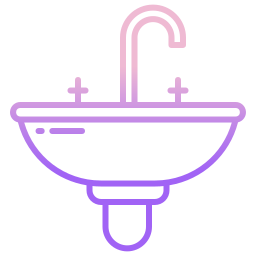 Wash basin icon