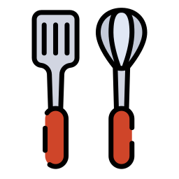 Kitchen utensil icon