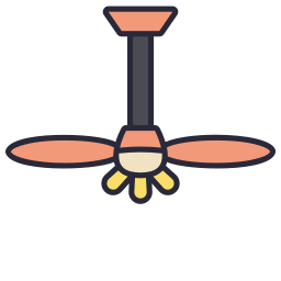 Ceiling fan icon