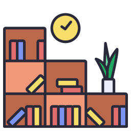 Bookshelf icon