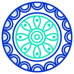 mandala Icône