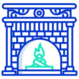 Fireplace icon