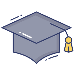 Graduate hat icon