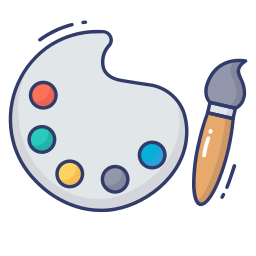 Color palette icon