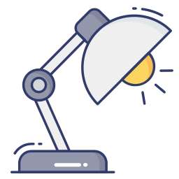 Table lamp icon