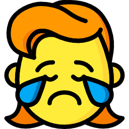 Crying icon