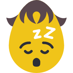 Sleeping icon