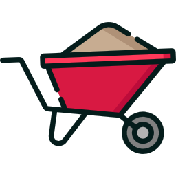 Wheelbarrow icon