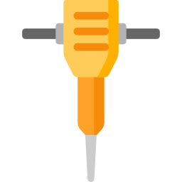 Hydraulic breaker icon