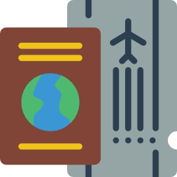 Boarding pass icon