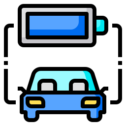 Car battery icon