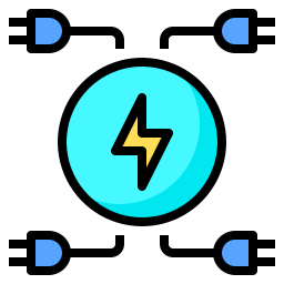 Electric service icon