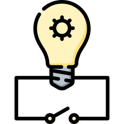 Electrical circuit icon