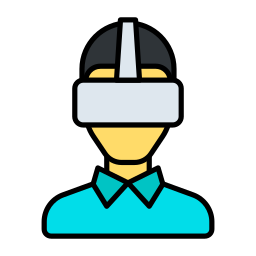 Vr glasses icon