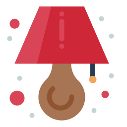 Table lamp icon