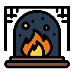 Fireplace icon