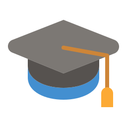 Graduate cap icon