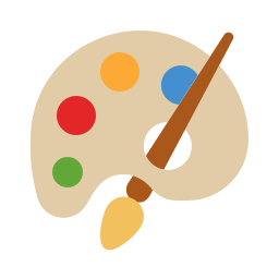 Paint palette icon