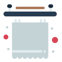 Towel hanger icon